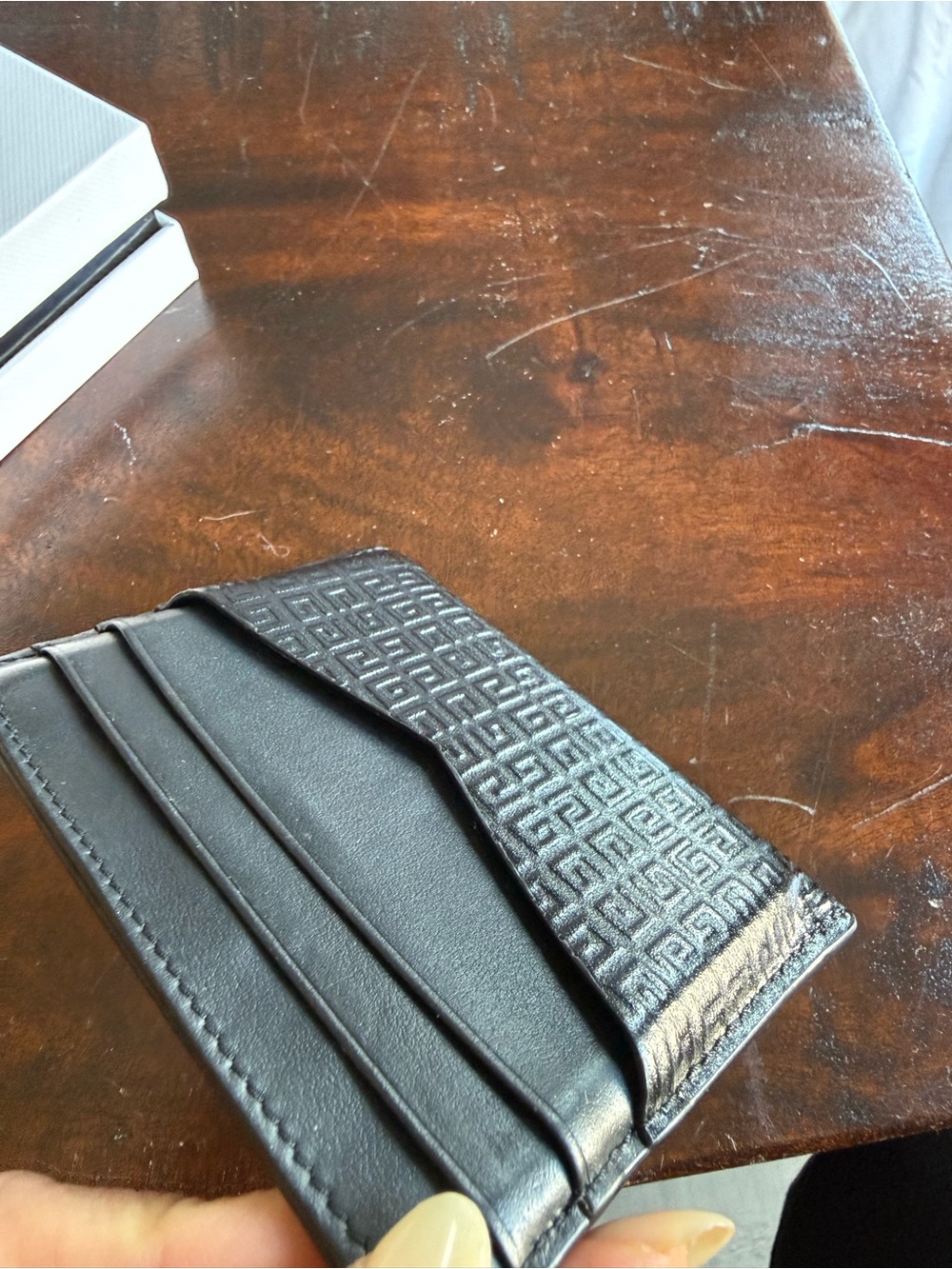 Givenchy Black Leather Cardholder - Picture 6 of 7